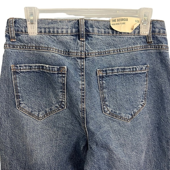 3/$30 🍂 Kensie Georgie High Rise Flare Jeans - Picture 7 of 7